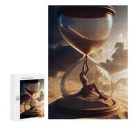 Puzzle pour Adolescents 300 PCS Timeless Future in Desert Puzzle pour Adultes - Jeu Manuel - Décoration Murale - Difficile Et Stimulant 300 PCS