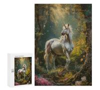 Puzzle pour Adolescents 300 PCS Unicorn Renaissance Art Jeux De Puzzle en Famille pour S'amuser en Famille Cadeaux d'anniversaire Et Cadeaux Uniques 300 PCS