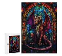 Puzzle pour adolescents 300 pièces Ruby Scalebreaker Dragon Puzzle pour Adultes Jeux Amusants Défi Difficile Offre Comme Cadeaux Pour Toute La Famille 300 PCS