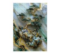 Puzzle pour Adolescents 38x26cm/1000pcs Abstract Bonsai Tree Puzzles pour Adolescents - Décoration Murale - Améliore La Mémoire - Cadeaux De Noël Et d'anniversaire 38x26cm/1000pcs