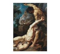 Puzzle pour Adolescents 38x26cm/1000pcs Cain Slaying ABEL Puzzle pour Adultes Jeux Amusants Découpe De Précision Cadeaux Uniques d'anniversaire Et De Noël 38x26cm/1000pcs