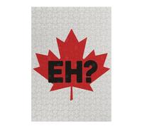 Puzzle pour Adolescents 38x26cm/1000pcs Canadian Maple Leaf with EH Puzzle pour Adultes, Jeu Familial, Défi Difficile, Cadeaux De Noël Et d'anniversaire 38x26cm/1000pcs
