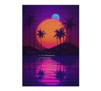 Puzzle pour Adolescents 38x26cm/1000pcs Celestial Horizon Harmony Jeu De Réflexion pour Adultes, Amusant Et Humoristique, pour Stimuler Votre Cerveau 38x26cm/1000pcs