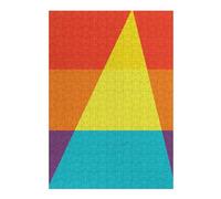 Puzzle pour Adolescents 38x26cm/1000pcs Colored Bands 02 Casse-tête pour Adultes - Jeu De Réflexion - Défi Difficile - Cadeaux Uniques pour Anniversaire Et Noël 38x26cm/1000pcs