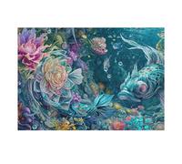 Puzzle pour Adolescents 38x26cm/1000pcs Fantasy Underwater World Puzzle À Monter Soi-même - Jouets pour Améliorer La Mémoire - Cadeaux Uniques pour Un Anniversaire Ou Noël 38x26cm/1000pcs