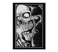 Puzzle pour Adolescents 38x26cm/1000pcs Grim Reaper Skull Puzzle pour Adultes, Jeu Familial, Défi Difficile, Cadeaux De Noël Et d'anniversaire 38x26cm/1000pcs