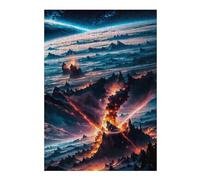 Puzzle pour Adolescents 38x26cm/1000pcs Interstellar Magma Jeu De Réflexion pour Adultes, Amusant Et Humoristique, pour Stimuler Votre Cerveau 38x26cm/1000pcs