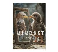 Puzzle pour Adolescents 38x26cm/1000pcs Mindset is Everything Puzzle pour Adultes, Jouet, Décoration Murale, Défi Difficile, Activités Amusantes À La Maison 38x26cm/1000pcs
