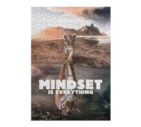 Puzzle pour Adolescents 38x26cm/1000pcs Mindset Reflections Nature's Wisdom Puzzle pour Adultes - Jouets À Monter Soi-même - Défi Difficile - Cadeaux De Noël Et d'anniversaire 38x26cm/1000pcs