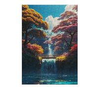 Puzzle pour Adolescents 38x26cm/1000pcs Offshore Magical Dream Jeu De Réflexion pour Adultes, Amusant Et Humoristique, pour Stimuler Votre Cerveau 38x26cm/1000pcs