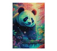 Puzzle pour Adolescents 38x26cm/1000pcs Panda in Enchanted Forest -6 Puzzles pour Adultes Jeux Relaxants Difficulté Difficile Cadeaux Uniques d'anniversaire Et De Noël 38x26cm/1000pcs