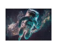 Puzzle pour Adolescents 38x26cm/1000pcs Pièces De Puzzle Astronaut in Space Nebula Puzzles pour Adultes Jeu Manuel Décoration Parfaite Défi À Compléter 38x26cm/1000pcs