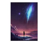 Puzzle pour Adolescents 38x26cm/1000pcs Pièces De Puzzle Galactic Sunset Gaze Puzzles pour Adultes, Jouet, Décoration Murale, Améliore La Mémoire, Difficile À Compléter 38x26cm/1000pcs