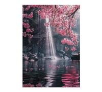 Puzzle pour Adolescents 38x26cm/1000pcs Pièces De Puzzle Japanese Sakura Bloom Puzzles pour Adultes, Jouet, Décoration Murale, Améliore La Mémoire, Difficile À Compléter 38x26cm/1000pcs