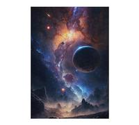 Puzzle pour Adolescents 38x26cm/1000pcs Pièces De Puzzle Mysterious Universe Puzzles pour Adultes, Jouet, Décoration Murale, Améliore La Mémoire, Difficile À Compléter 38x26cm/1000pcs