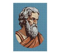 Puzzle pour Adolescents 38x26cm/1000pcs Pièces De Puzzle Plato Greek Philosopher Puzzles pour Adultes, Jouet, Décoration Murale, Améliore La Mémoire, Difficile À Compléter 38x26cm/1000pcs