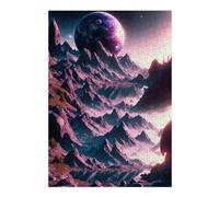 Puzzle pour Adolescents 38x26cm/1000pcs Space Odyssey Puzzles pour Adolescents - Décoration Murale - Améliore La Mémoire - Cadeaux De Noël Et d'anniversaire 38x26cm/1000pcs
