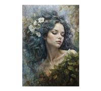 Puzzle pour Adolescents 38x26cm/1000pcs Spring Rain Faerie Puzzle pour Adultes Jeu Manuel Défi Difficile Jeu Stimulant Cadeaux 38x26cm/1000pcs