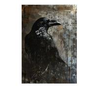 Puzzle pour Adolescents 38x26cm/1000pcs The Raven Contemporary Art Puzzles pour Adolescents - Décoration Murale - Améliore La Mémoire - Cadeaux De Noël Et d'anniversaire 38x26cm/1000pcs