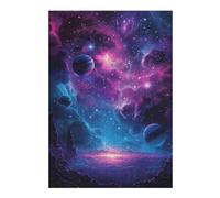 Puzzle pour Adolescents 38x26cm/1000pcs Vector Space Puzzle pour Adultes Jeux Amusants Découpe De Précision Cadeaux Uniques d'anniversaire Et De Noël 38x26cm/1000pcs
