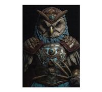 Puzzle pour Adolescents 38x26cm/1000pcs Warrior Owl Puzzles pour Adolescents Jeux Relaxants Course De Vitesse Manuelle Difficile Et Stimulant 38x26cm/1000pcs