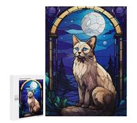 Puzzle pour Adolescents 500 PCS Balinese Cat Puzzles pour Adolescents - Jouets Anti-Stress - Améliore La Mémoire - Idéal comme Cadeau 500 PCS