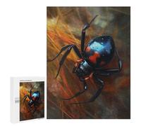 Puzzle pour Adolescents 500 PCS Colorful Black Widow Puzzle Adulte, Jouet, Décoration Murale, Découpe De Précision, Jeu Stimulant, Cadeaux 500 PCS