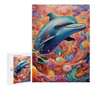 Puzzle pour Adolescents 500 PCS Colorful Ocean Dreams Puzzle pour Adultes - Jeu Manuel - Décoration Murale - Cadeaux Uniques pour Anniversaire Et Noël 500 PCS