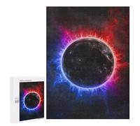 Puzzle pour Adolescents 500 PCS Cosmic Eclipse Puzzles pour Adolescents - Jouets Anti-Stress - Améliore La Mémoire - Idéal comme Cadeau 500 PCS