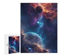 Puzzle pour Adolescents 500 PCS Cosmic Nebula Galaxy-1 Puzzles pour Adultes Découpe De Précision Stimule Le Cerveau Jeu Amusant Et Stimulant pour Toute La Famille 500 PCS