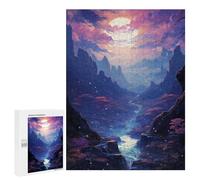 Puzzle pour Adolescents 500 PCS Enchanted Valley Moonlit Journey Puzzles pour Adultes Découpe De Précision Stimule Le Cerveau Jeu Amusant Et Stimulant pour Toute La Famille 500 PCS