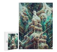 Puzzle pour Adolescents 500 PCS Fantasy Crystal Palace -1 Puzzle pour Adultes - Jouet À Monter Soi-même - Défi Difficile - Cadeaux De Noël Et d'anniversaire 500 PCS