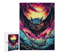 Puzzle pour Adolescents 500 PCS Fantasy Dragon Artwork Puzzles pour Adultes - Jeu Éducatif Anti-Stress Et Défi Unique 500 PCS