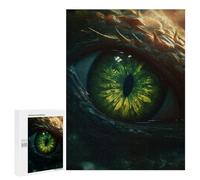 Puzzle pour Adolescents 500 PCS Forest Dragons Gem Eye Puzzle pour Adolescents Jouets Anti-stress Améliore La Mémoire 500 PCS