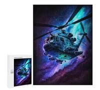 Puzzle pour Adolescents 500 PCS Galactic Helicopter Adventure Puzzles pour Adultes Découpe De Précision Stimule Le Cerveau Jeu Amusant Et Stimulant pour Toute La Famille 500 PCS