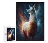 Puzzle pour Adolescents 500 PCS Galactic Llama Jeux De Puzzle en Famille pour S'amuser en Famille Cadeaux d'anniversaire Et Cadeaux Uniques 500 PCS