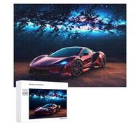 Puzzle pour Adolescents 500 PCS Galactic Sports Car Dreamscape Puzzle pour Adultes - Jeu Manuel - Décoration Murale - Cadeaux Uniques pour Anniversaire Et Noël 500 PCS