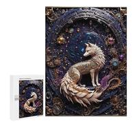 Puzzle pour Adolescents 500 PCS Legend Steampunk Fox Puzzles pour Adolescents - Jouets Anti-Stress - Assemblage De Motifs - Cadeaux Uniques pour Anniversaire Et Noël 500 PCS
