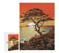 Puzzle pour Adolescents 500 PCS Natural Sunsets Puzzles pour Adolescents - Jouets Anti-Stress - Améliore La Mémoire - Idéal comme Cadeau 500 PCS
