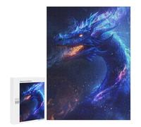 Puzzle pour Adolescents 500 PCS Neon Dragon Art Jeux De Puzzle en Famille pour S'amuser en Famille Cadeaux d'anniversaire Et Cadeaux Uniques 500 PCS