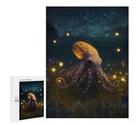 Puzzle pour Adolescents 500 PCS Octopus Appealing Puzzle pour Adultes - Jeu Manuel - Décoration Murale - Difficile Et Stimulant 500 PCS