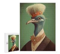 Puzzle pour Adolescents 500 PCS Ostrich Magical Realm Puzzles pour Adolescents - Jouets Anti-Stress - Améliore La Mémoire - Idéal comme Cadeau 500 PCS