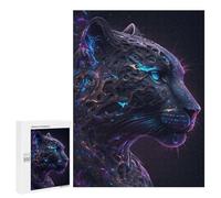 Puzzle pour Adolescents 500 PCS Pièces De Puzzle Galaxy Panther Animal Puzzles pour Adolescents - Décoration Murale - Cadeaux pour Femmes, Amis Et Famille 500 PCS