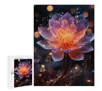 Puzzle pour Adolescents 500 PCS Pièces De Puzzle Magic Lotus Flower Puzzles pour Adolescents - Décoration Murale - Cadeaux pour Femmes, Amis Et Famille 500 PCS