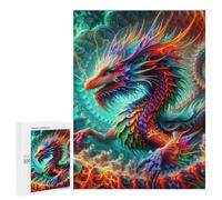 Puzzle pour Adolescents 500 PCS Pièces De Puzzle Quantum Dracoscale Enigma Puzzles pour Adolescents - Décoration Murale - Cadeaux pour Femmes, Amis Et Famille 500 PCS