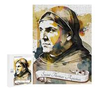 Puzzle pour Adolescents 500 PCS Saint Thomas Aquinas OP Puzzles pour Adolescents - Jouets Anti-Stress - Améliore La Mémoire - Idéal comme Cadeau 500 PCS