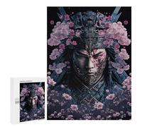 Puzzle pour Adolescents 500 PCS Samurai Warrior Art Print-3 Puzzles pour Adultes - Jeu Éducatif Anti-Stress Et Défi Unique 500 PCS