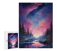 Puzzle pour Adolescents 500 PCS Sky Above The River Puzzles pour Adultes Jeux De Bricolage Analyse Et Logique Jeu Stimulant Cadeaux 500 PCS