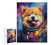 Puzzle pour Adolescents 500 PCS Space Pup Adventure -9 Puzzles pour Adultes Découpe De Précision Stimule Le Cerveau Jeu Amusant Et Stimulant pour Toute La Famille 500 PCS