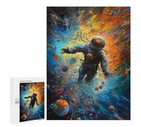 Puzzle pour Adolescents 500 PCS Swallowed by The Universe Puzzle pour Adultes - Jeux Relaxants - Décoration Intérieure - Cadeaux Uniques d'anniversaire Et De Noël 500 PCS